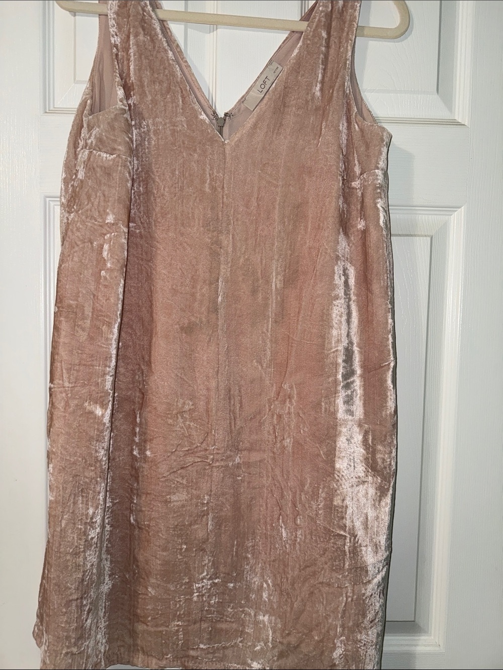 LOFT Petite Light Beige Shell Topl